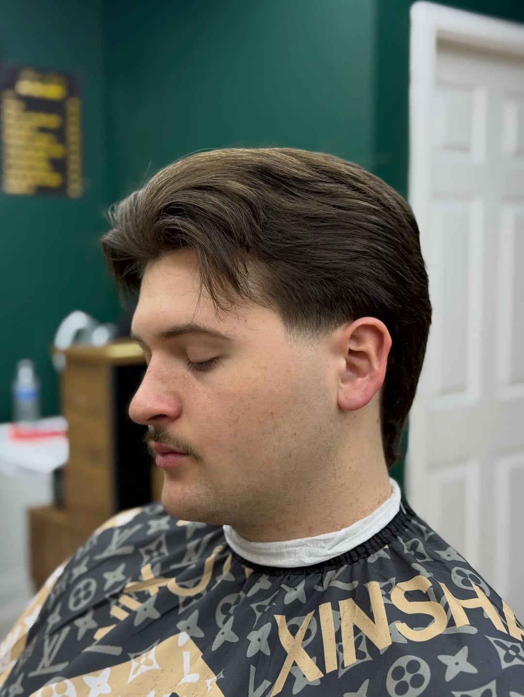 Slick back hairstyle – Pro Fade Barber Bristol